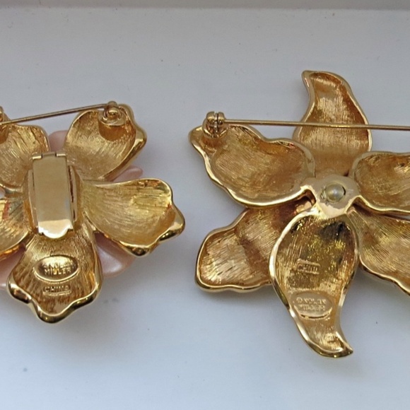 2 NOLAN Miller Vintage Brooches - Picture 6 of 8
